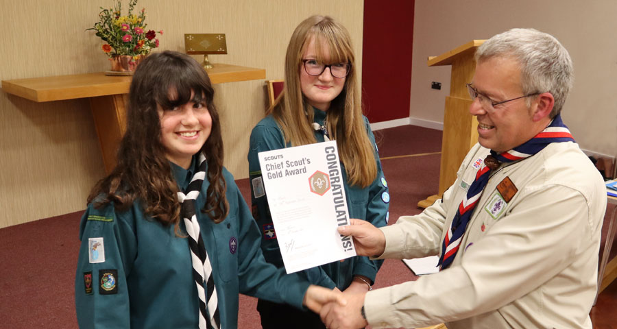 Chief Scout’s Gold Award